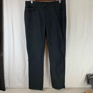 Western Rise Evolution Pant Mens 35x31 Black Technical Travel 5-Pocket Trousers
